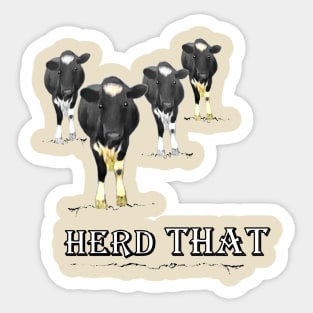 Herd That Sticker